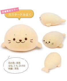 Mother garden しろたん ふわもち ぬいぐるみ 38cm  みるくカラー 《カスタードみるく》 単品