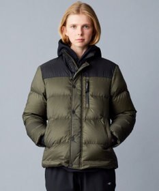JOSEPH ABBOUD MOUNTAIN 【軽量/撥水/7ポケット/INフード】ナイロンリップ ダウン ジャケット