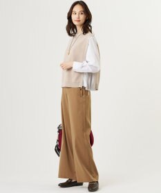 J.PRESS LADIES S 【プラスワンアイテムに】ベルト ニット ベスト