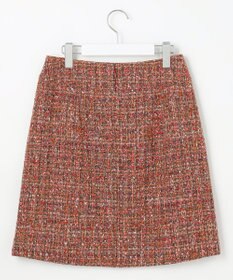 自由区 ラメノットファンシーツイード スカート