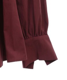 Green Parks リボンデザインハイネックブラウス