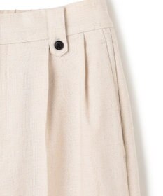 UNFILO 【セットアップ着用可】TENNEN TOUCH タックワイドパンツ