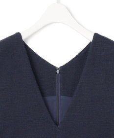 ICB L 【WEB限定・洗える】 ツイードインレイ ジャンパースカート ワンピース