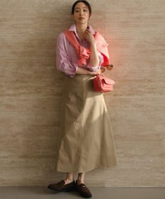 23区 【見上愛さん着用/VERY掲載】CANCLINI シャーティング ベーシックシャツ