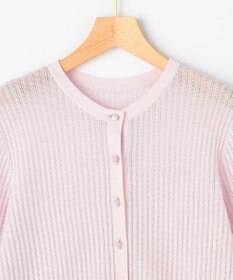 組曲 L 【先行予約・前後着用可】レーシーニット カーディガン