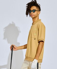 PW CIRCULUS 【GOLF OUT掲載アイテム】【MEN】ワッフルポロ ゴルフ
