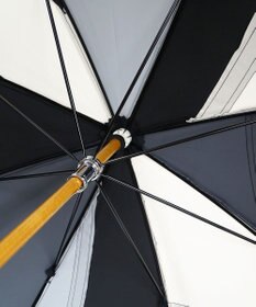 +RING 【限定/日本製】プラスリング 晴雨兼用傘（長ショート）BLK SR305