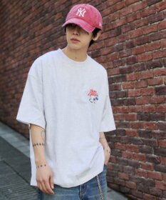 WEGO 【SMLサイズ展開】別注BENDAVISグラフィックT（SS）