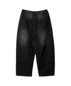 WEGO スーパービッグバレルレッグデニムパンツ