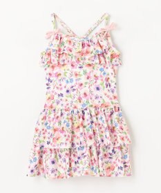 ANY KIDS 総柄フリルワンピース水着