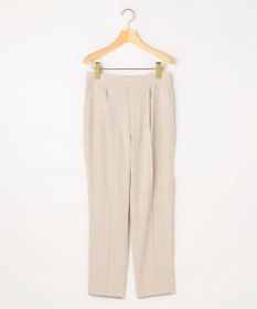 組曲 ライトリネンライクテーパード パンツ