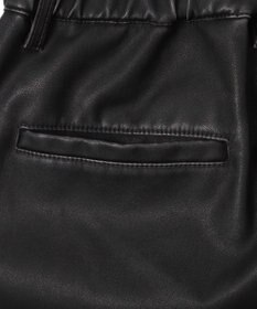 WEGO PUタックワイドトラウザー