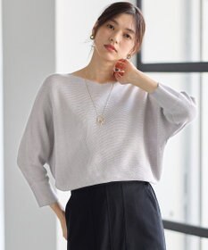 ANY ラメガーターニット