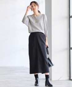 ANY ラメガーターニット