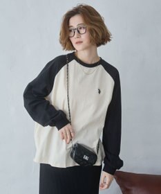 WEGO 【大好評により再入荷！】USPOLOだぼそでカラーロンT