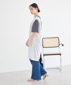 earth music&ecology 【2WAY】レースギャザーワンピース