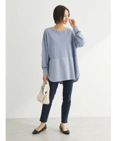 Green Parks ピグメントドッキングスリットデザインチュニック