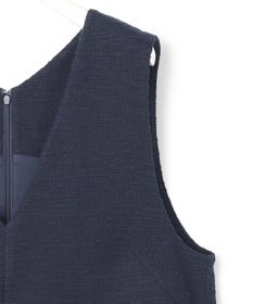 ICB L 【WEB限定・洗える】 ツイードインレイ ジャンパースカート ワンピース