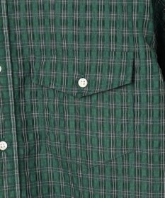 J.PRESS MEN 【こだわりの逸品】シアージャカードチェック シャツ / B.D.