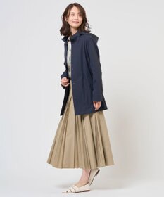 J.PRESS LADIES L 【2way】ドライツイルストレッチ フーデット アウター
