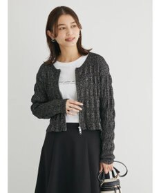 Green Parks ・ＡＮＤ　ＳＥＡＲＣＨ　ラメランダムリブカーディガン