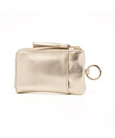 UNBILLION ペルケ perche / ドット型押し・ジャバラカマルチケース