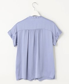 自由区 【XSサイズあり/洗える】ビンテージサテン ブラウス