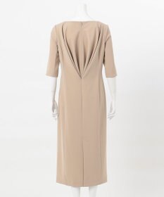 23区 【エステータ】コットンダブルクロス ハーフスリーブワンピース