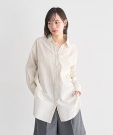 earth music&ecology 【SET ITEM】スカーフ付きスキッパーシャツ