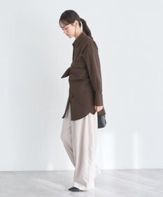 earth music&ecology 【SET ITEM】スカーフ付きスキッパーシャツ