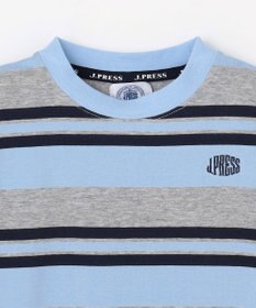 J.PRESS KIDS 【100-130cm】マルチボーダー 半袖Ｔシャツ