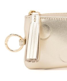 UNBILLION ペルケ perche / ドット型押し・ジャバラカマルチケース