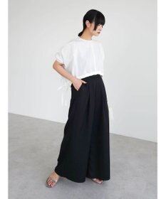 Green Parks ・ＥＬＥＮＣＡＲＥ　ＤＵＥ　リネンライクワイドパンツ