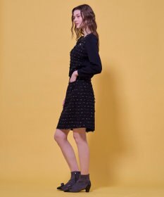 TOCCA 【八木アリサさん着用】FLOWER HIDE AND SEEK ニットジャケット