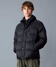 JOSEPH ABBOUD MOUNTAIN 【軽量/撥水/7ポケット/INフード】ナイロンリップ ダウン ジャケット