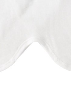 MIKI HOUSE HOT BISCUITS フライス コンビ肌着 無地