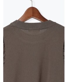 Te chichi レースバルーンスリーブニット