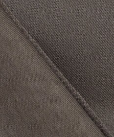 ANY 【洗濯機可】クロップド丈ダンボールハーフジッププルオーバー