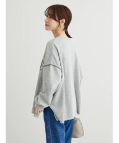 Green Parks ・ＲＡＹ　ＣＡＳＳＩＮ　ロゴｐｔカラーステッチスウェット