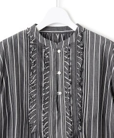 J.PRESS YORK STREET 【WOMEN】タイプライターフリンジ ブラウス