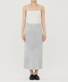 uncrave ラメ シャギー ニット スカート（uncrave STANDARD）