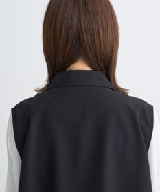 earth music&ecology サイドプリーツジレンチ