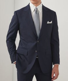 GOTAIRIKU 春夏向け【形態安定】SUMMERPREMIUMPLEATS_スナップダウンカラー _織柄_ 長袖ドレスシャツ(25年春夏モデル)