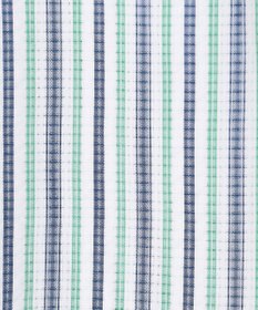 J.PRESS MEN 【Aero Weave】クールマックスサッカー ストライプ シャツ / B.D.