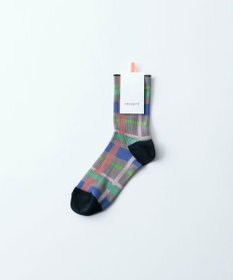TRICOTE CHECK LINK SOCKS／チェックリンクソックス