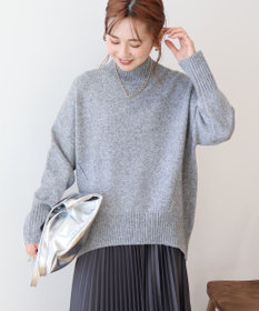 AMERICAN HOLIC モックネックコクーンニットプルオーバー