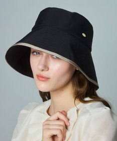 TOCCA 【サイズ調整可】TRIM RIBBON WIDE BRIM HAT ハット
