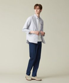 J.PRESS MEN ポプリンマルチストライプ ボタンダウンシャツ