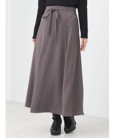 earth music&ecology リボンフレアスカート