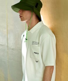 PW CIRCULUS 【GOLF OUT掲載アイテム】【MEN】ワッフルポロ ゴルフ